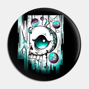 Aquaskull Pin