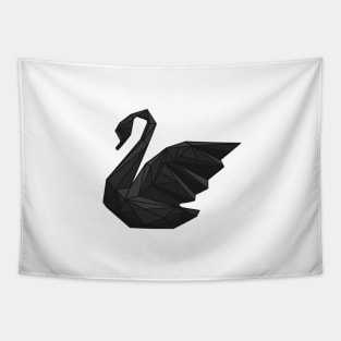 Black Swan Geometric Tapestry