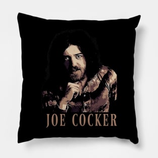 Joe cocker // Tribute Pillow