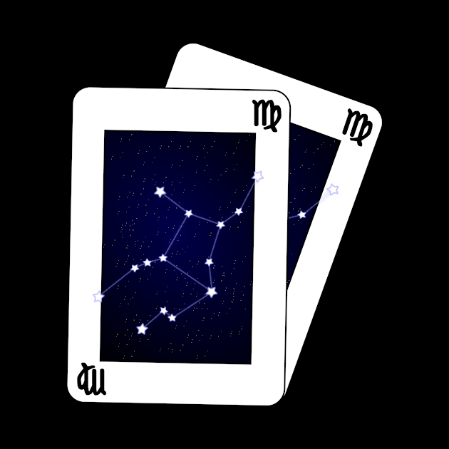 Virgo Zodiac Sign Card by EddyBispo