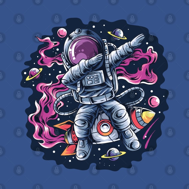 Astronaut Dabbing by seniart