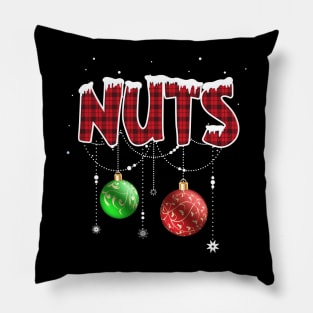 Chest Nuts Christmas Matching Couple Chestnuts Pillow