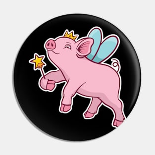 Fairy Pig Pin