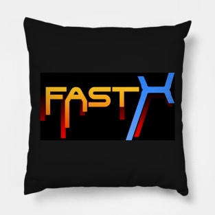 FAST X fan works graphic design by ironpalette ( Fast 10 ) Pillow