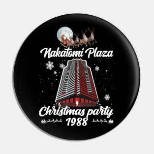 Nakatomi Plaza 1988 Christmas Party Pin