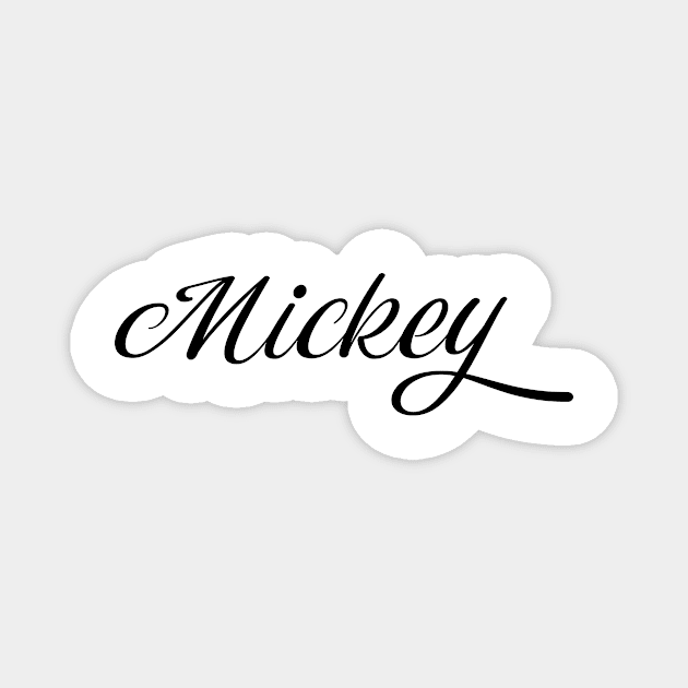 Name Mickey Magnet by gulden