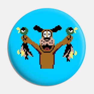 Duck Hunt dog Pin