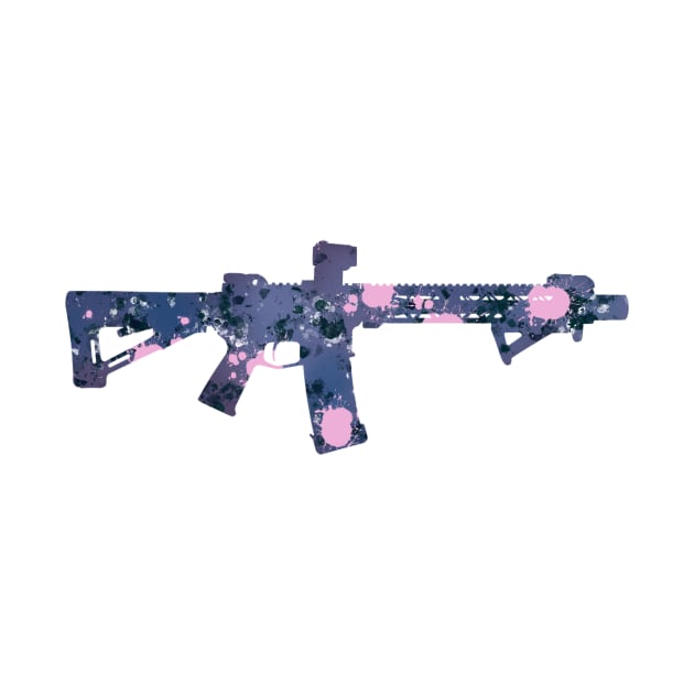 "Splatter" AR15 by ArtisanTactical