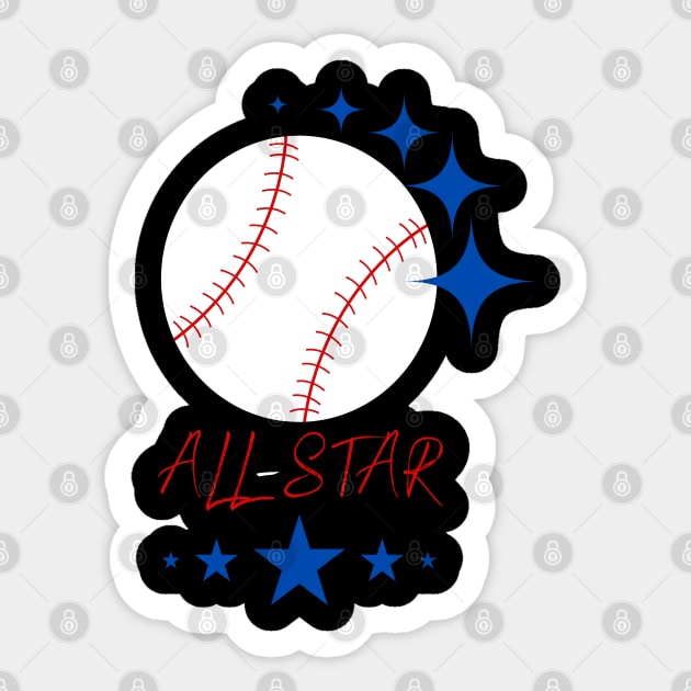 Baseball All-Star - Baseball - Sticker