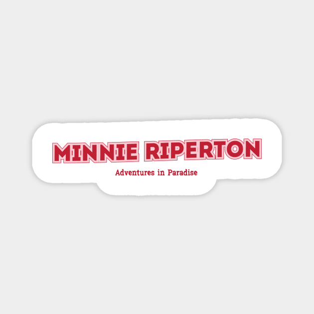 Minnie Riperton Magnet by PowelCastStudio