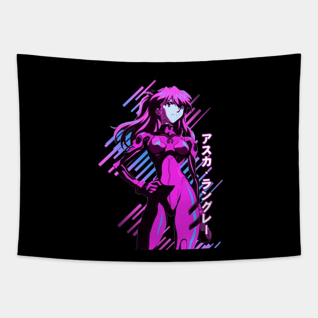 Asuka Langley Tapestry by Retrostyle