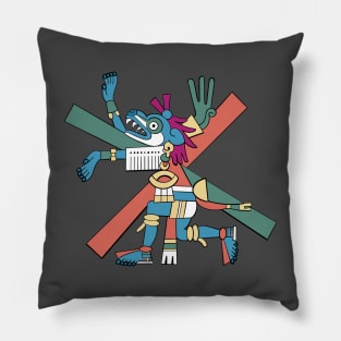 Xolotl The Underworld Dog God of the Aztecs Pillow