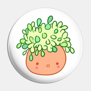 Cute little plant cartoon Pin