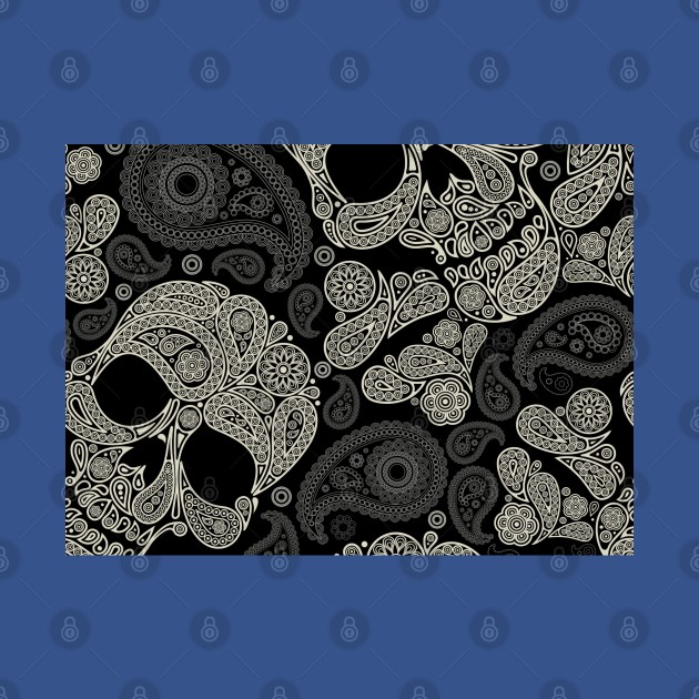 Discover Paisley Skull - Skulls - T-Shirt