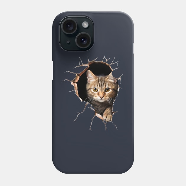 What a cat!? (just an expression) Phone Case by Cavaleyn Designs