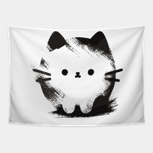 Cute kawaii cat Tapestry