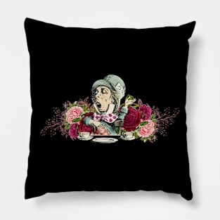 Alice in Wonderland Mad Hatter Pillow