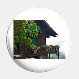 Mountain Hut in Austria Pin