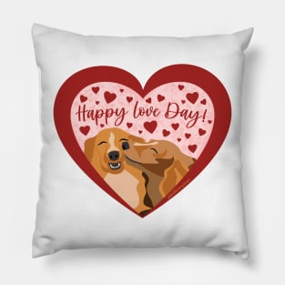 Happy Love Day! Pillow