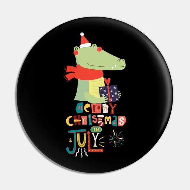 Christmas In July Pin by Myartstor 