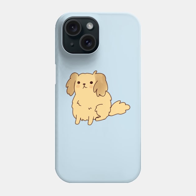 American Cocker Spaniel drawing Phone Case by Mayarart