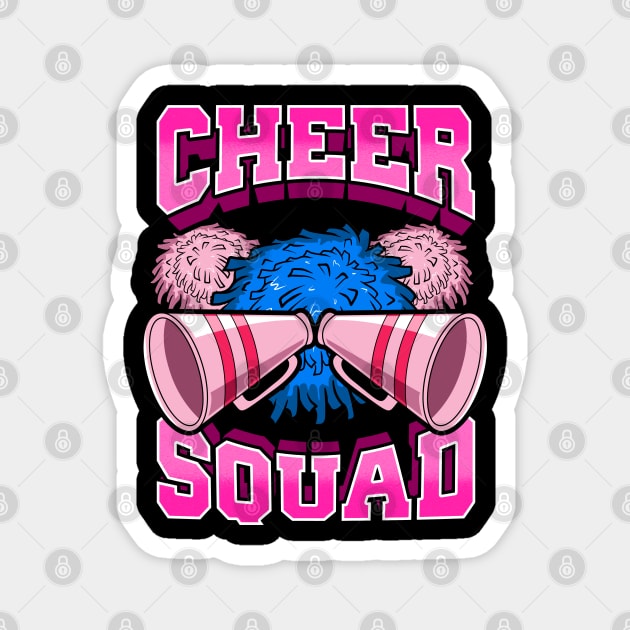 Cheer Squad Cheerleader Cheer Leading Magnet by E