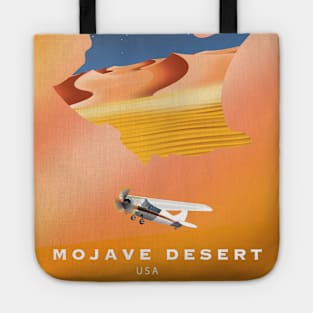 mojave desert travel poster Tote