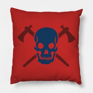 Skull Tomahawk Pillow