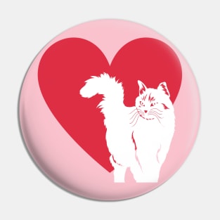 Loving Cat Pin