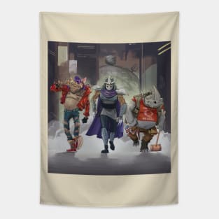 Shredder, Rocksteady and Bebop Tapestry