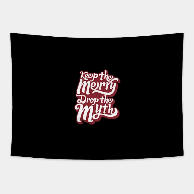 Drop the Myth Tapestry by hereticwear