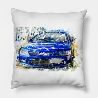 Evo - Watercolour Pillow