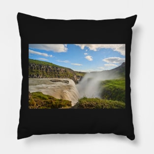 Gullfoss waterfall, Iceland Pillow