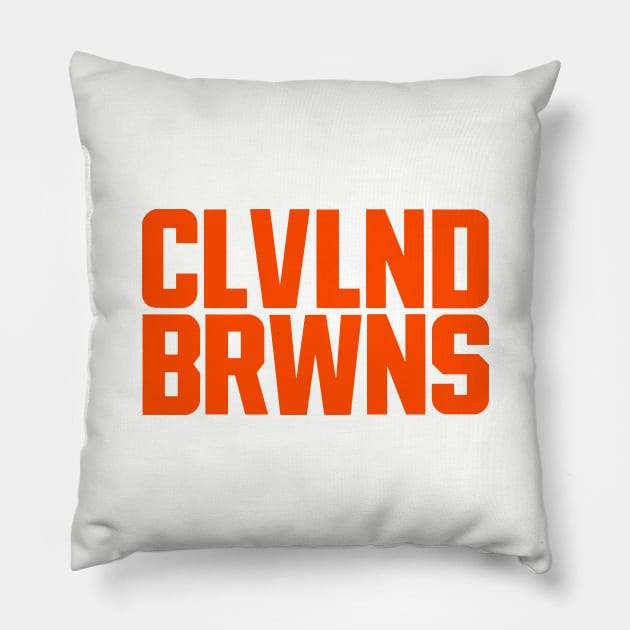 cleveland browns pillow