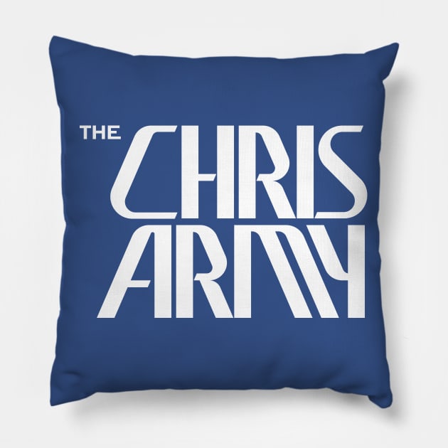 The Chris Army concept type Pillow by lonepigeon