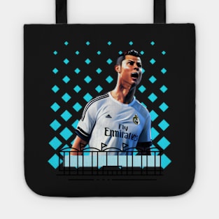 Christiano Ronaldo Halftone Football Stadium Tote