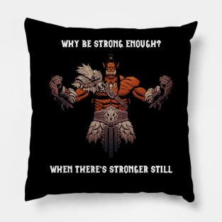Fel Orc Motivation Pillow