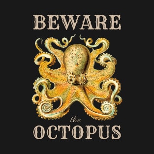Deep Ocean Monster Vintage Octopus T-Shirt