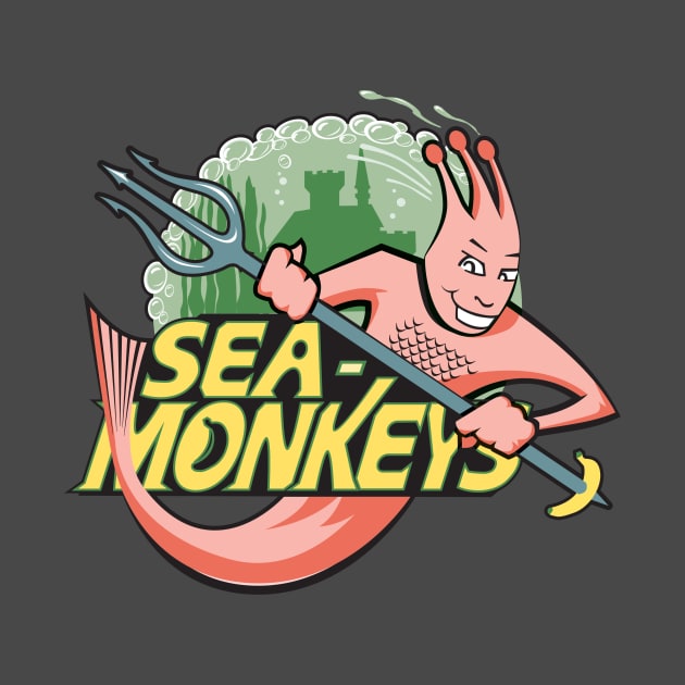 Sea Monkeys! by stevethomasart