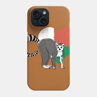 Madagascar love Phone Case