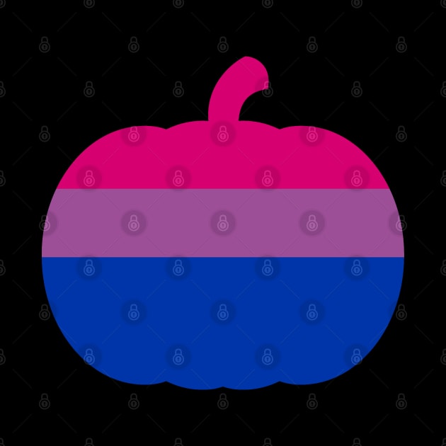 Halloween Pumpkin LGBT Flag Bisexual by aaallsmiles