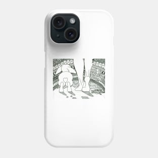 Lop Rabbit Beyond the Rainbow Bridge Phone Case