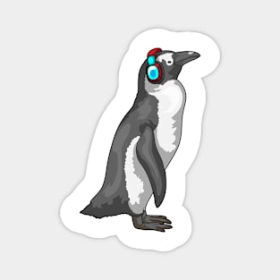 Penguin Music Headphone Magnet