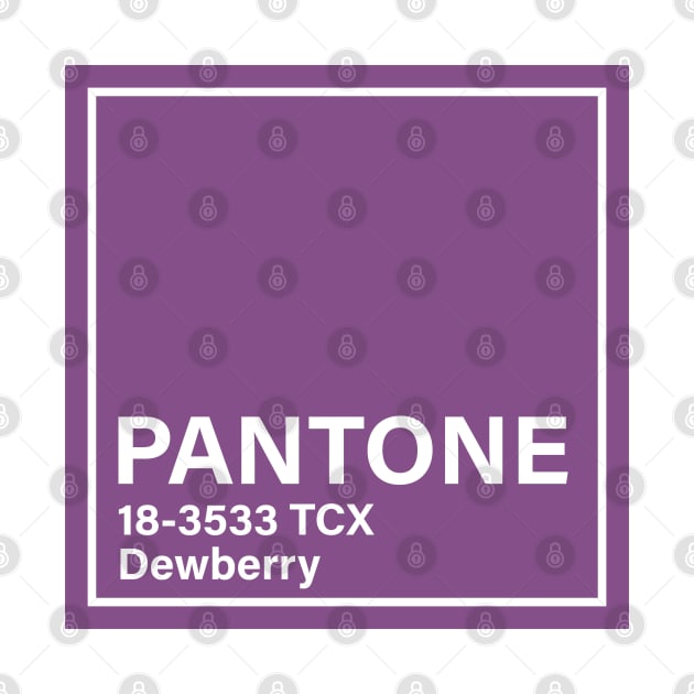 pantone 18-3533 TCX Dewberry by princessmi-com