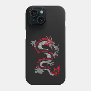 Red Asian Dragon Phone Case