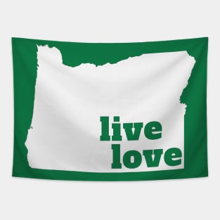 Oregon - Live Love Oregon Tapestry