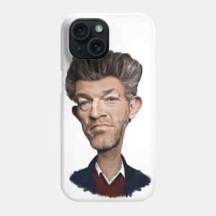 Caricature of Vincent Cassel Phone Case