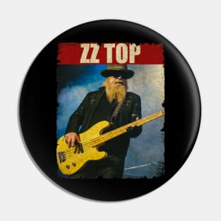 ZZ Top - New RETRO STYLE Pin