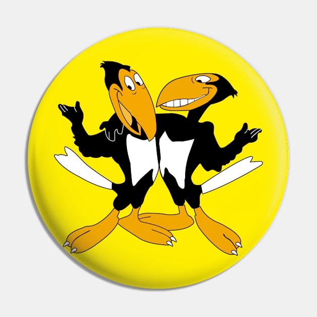 Heckle and Jeckle Pin by LuisP96