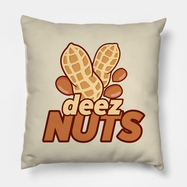 deez nuts shirt Pillow by vadastu